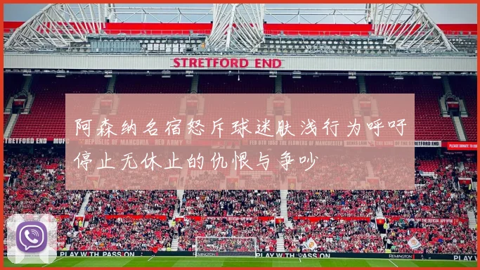 阿森纳名宿怒斥球迷肤浅行为呼吁停止无休止的仇恨与争吵